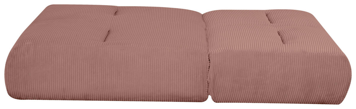 SCHLAFSOFA Cord Altrosa  - Altrosa, Design, Textil (159/88/160cm) - Livetastic