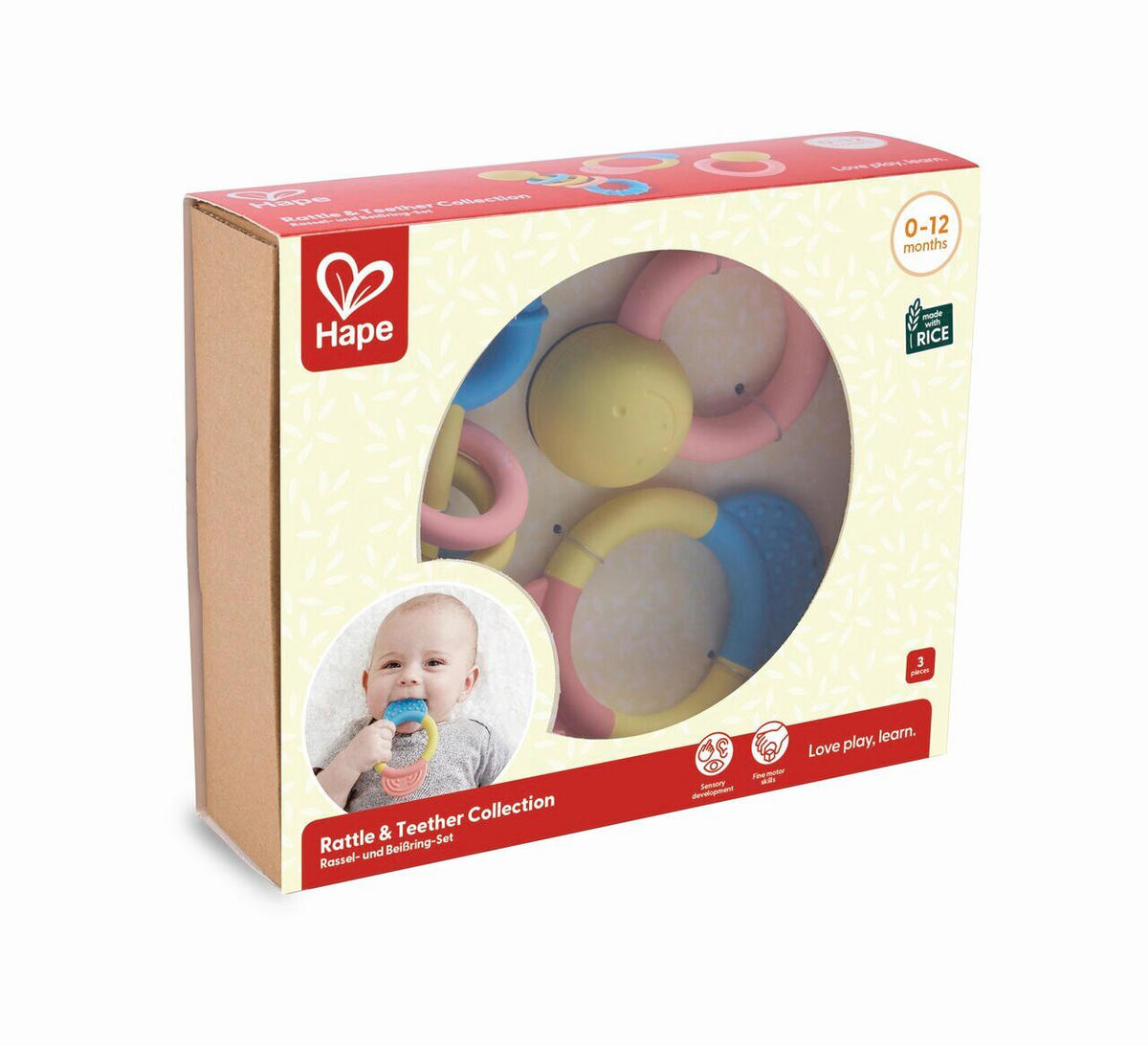 BEIßRING - Multicolor, Basics, Naturmaterialien (0,3kg) - Hape