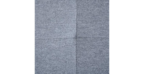 ECKSOFA in Webstoff Blaugrau  - Blaugrau/Schwarz, Design, Textil/Metall (265/180cm) - Carryhome