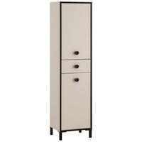 HOCHSCHRANK 40,3/163,3/33,0 cm  - Beige/Creme, MODERN, Holzwerkstoff/Metall (40,3/163,3/33,0cm) - MID.YOU