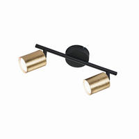 LED-REFLEKTOR  Vano    8/30 cm         - zlate barve/črna, Trendi, kovina (8/30cm)