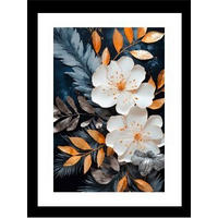 BILD Blumen  - Multicolor, Basics, Textil (30/40/1.5cm) - Euroart
