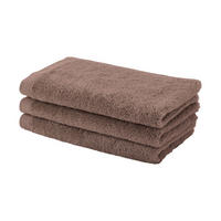 GÄSTETUCH London Cappuccino 3-teilig 30/50 cm  - Cappuccino, Basics, Textil (30/50cm) - Aquanova