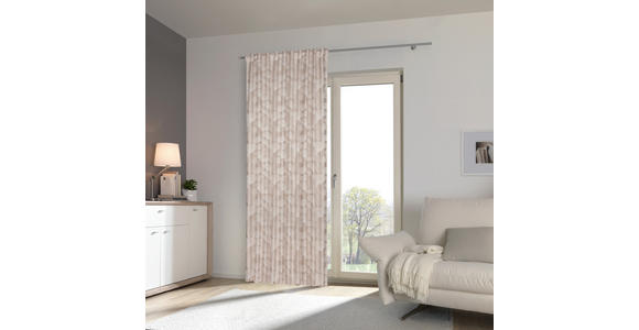 FERTIGVORHANG blickdicht - Beige, Design, Textil (140/245cm) - Esposa