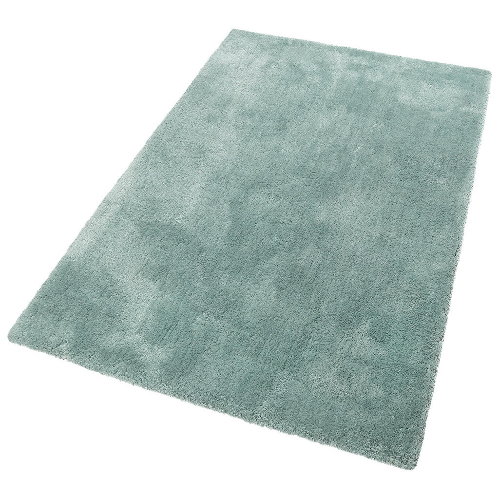 Thumbnail - Esprit Hochflorteppich Relaxx, Hellgrau, Hellblau, Textil, Uni, rechteckig, 130x190 cm, Hohenstein, Oeko-Tex® Standard 1...