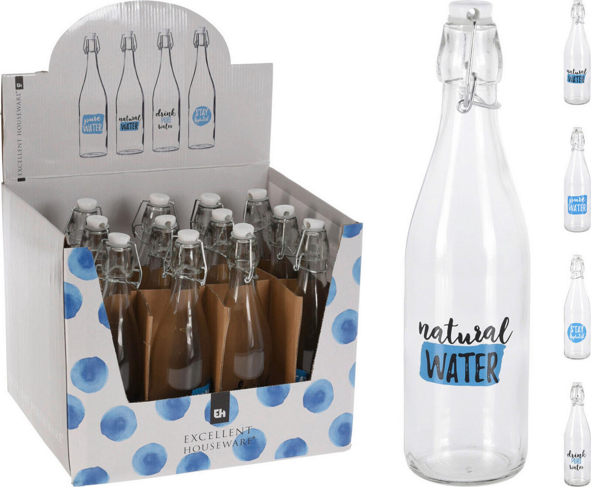 STICLĂ DE BĂUT  - Basics, sticlă (7/7/27cm)