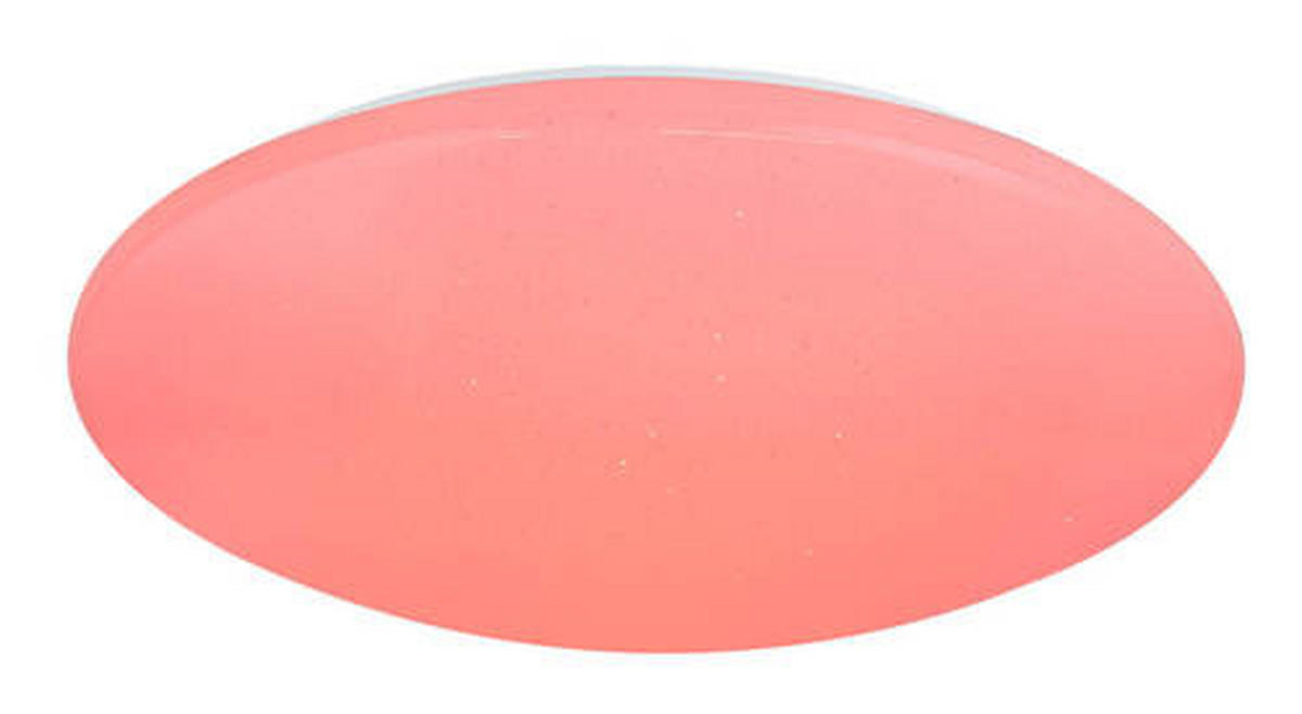 STROPNA LED-SVETILKA   //3000-6500 K/230 V/ - bela/opal, Basics, kovina/umetna masa (50/12cm) - Globo