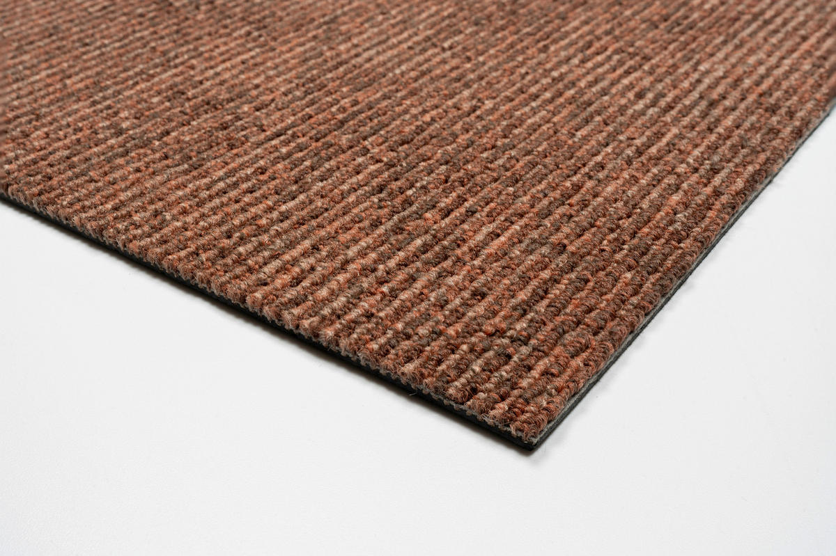 TEPPICHFLIESE 50/50 cm  in Orange  - Orange, Basics, Textil (50/50cm)