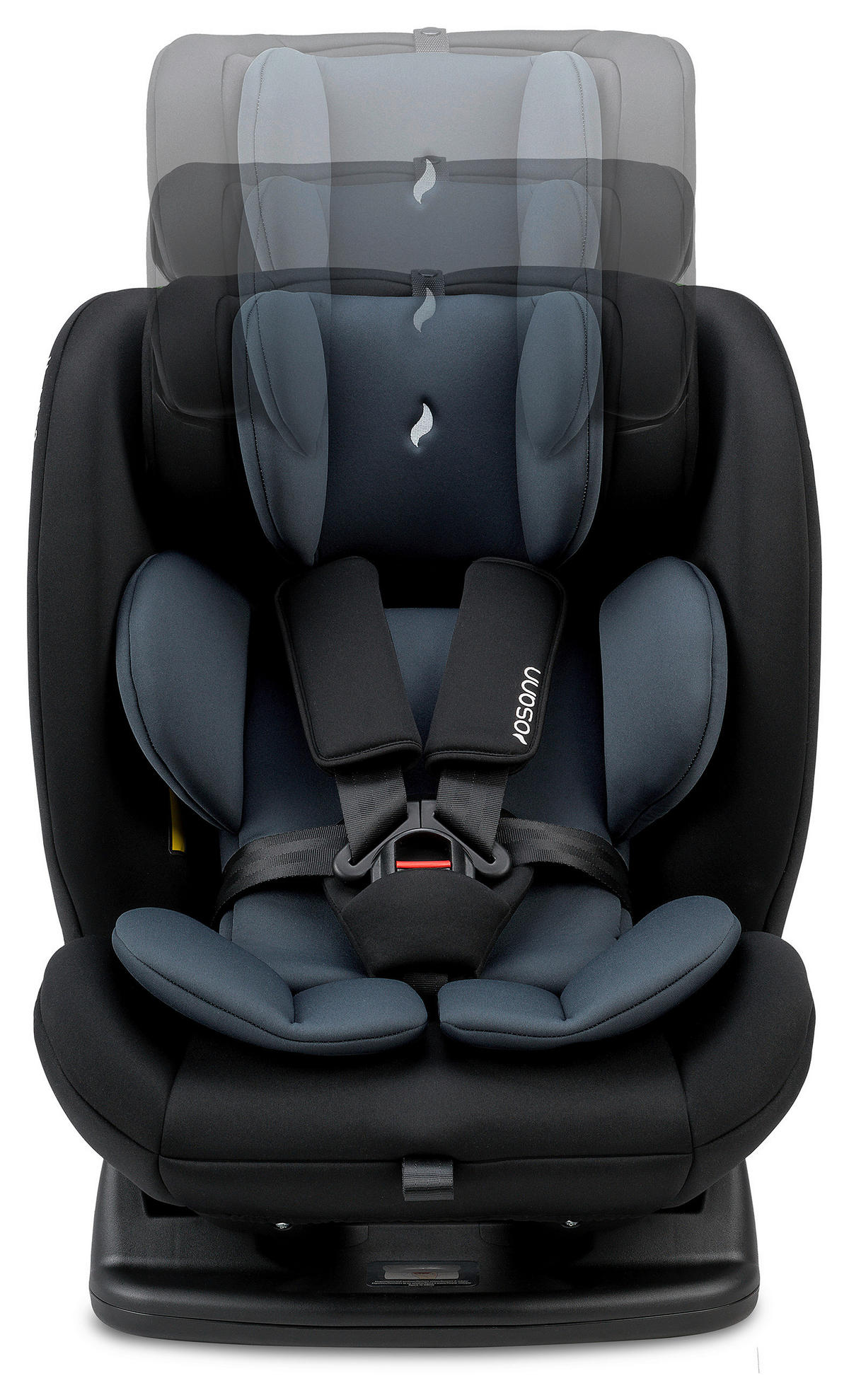 REBOARDER-KINDERSITZ Huddle2 Nero  - Anthrazit/Schwarz, Basics, Kunststoff/Textil (44/57/51cm) - Osann