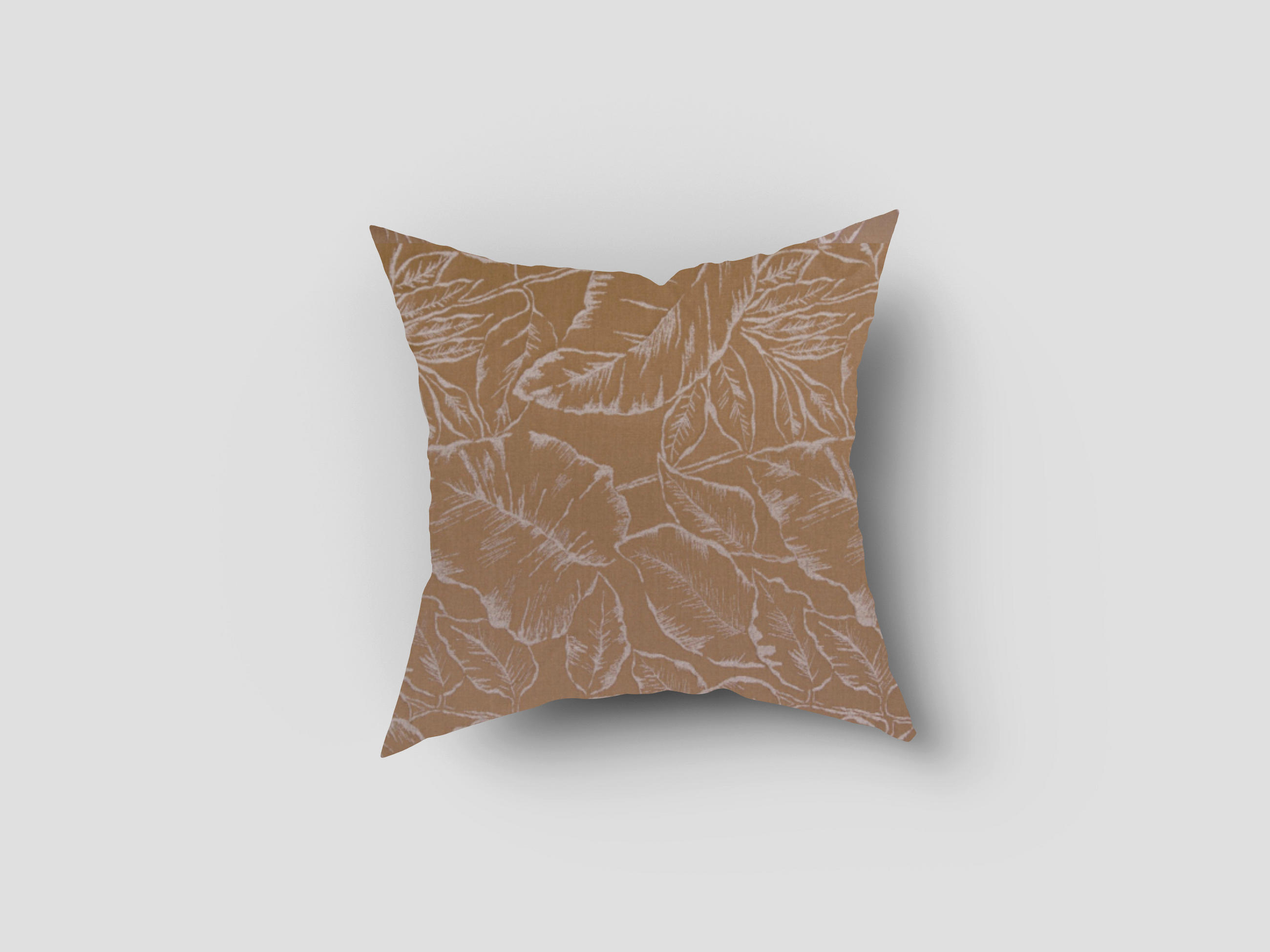 PÁRNAHUZAT  - cappuccino, Basics, textil (45/45cm)