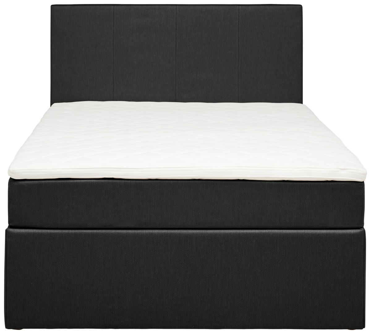 BOXBETT 120/200 cm  in Grau  - Schwarz/Grau, Konventionell, Holz/Holzwerkstoff (120/200cm) - P & B