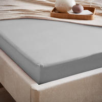 ELASTICKÉ PROSTĚRADLO, žerzej, barvy stříbra, 150/200 cm - barvy stříbra, Basics, textil (150/200cm) - Esposa