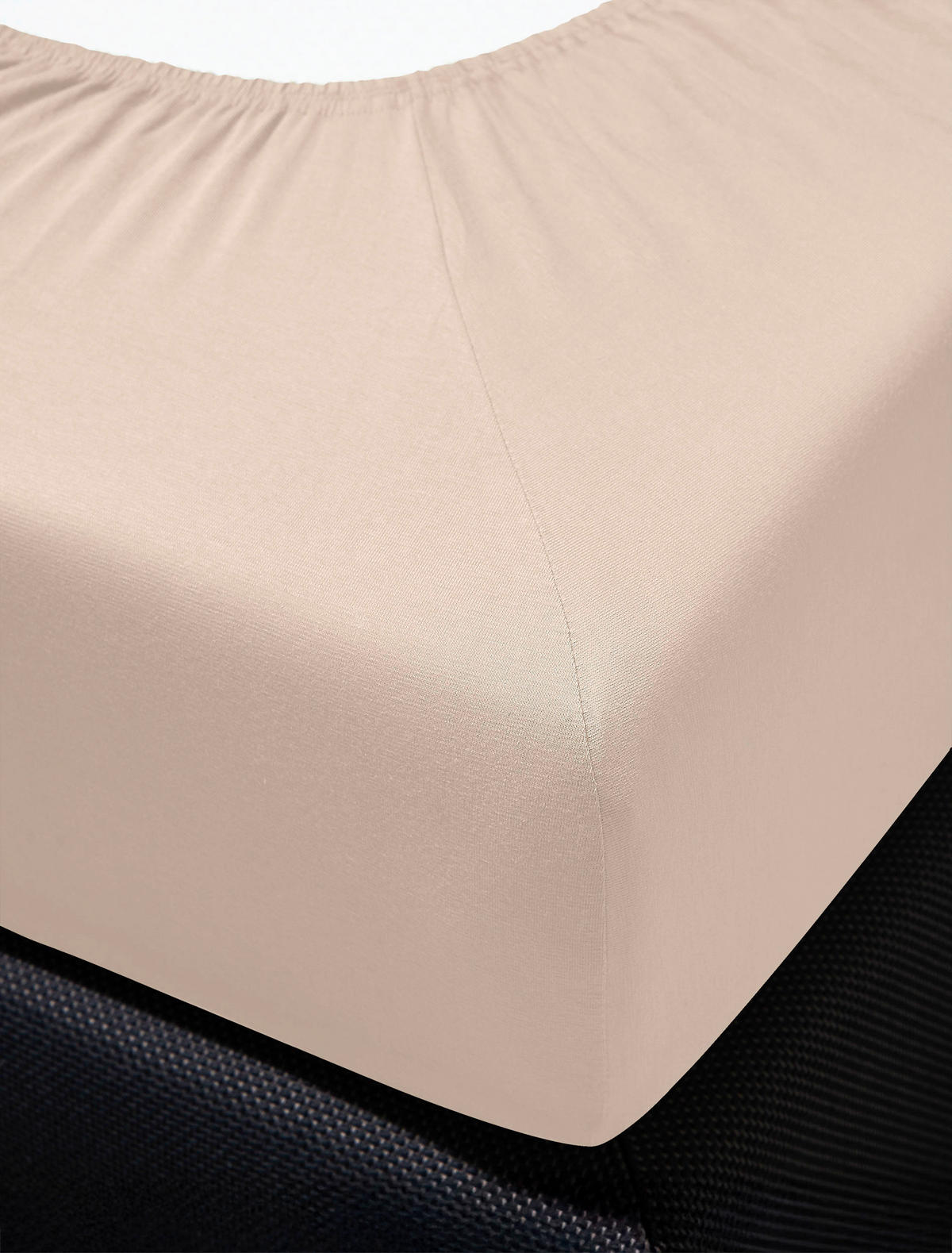 SPANNBETTTUCH Jersey 100/200 cm  - Creme, KONVENTIONELL, Textil (100/200cm) - Irisette