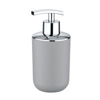SEIFENSPENDER Kunststoff  - Chromfarben/Grau, Basics, Kunststoff (7,3/16,5/7,3cm) - Wenko