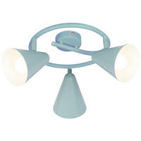 DECKENSTRAHLER Amor 47/47/18 cm   - Grau, Trend, Metall (47/47/18cm)