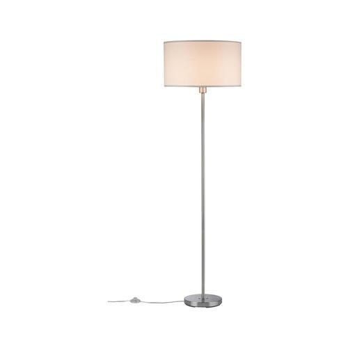 STEHLEUCHTE 45/160 cm    - Creme, Design, Textil/Metall (45/160cm) - Paulmann