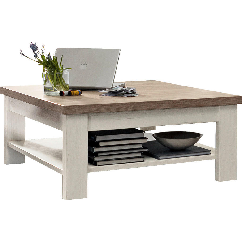 Thumbnail - SetOne by Musterring Couchtisch, Weiß, Eiche, Holzwerkstoff, rechteckig, eckig, 90x40x90 cm, Wohnzimmer, Wohnzimmertisch...