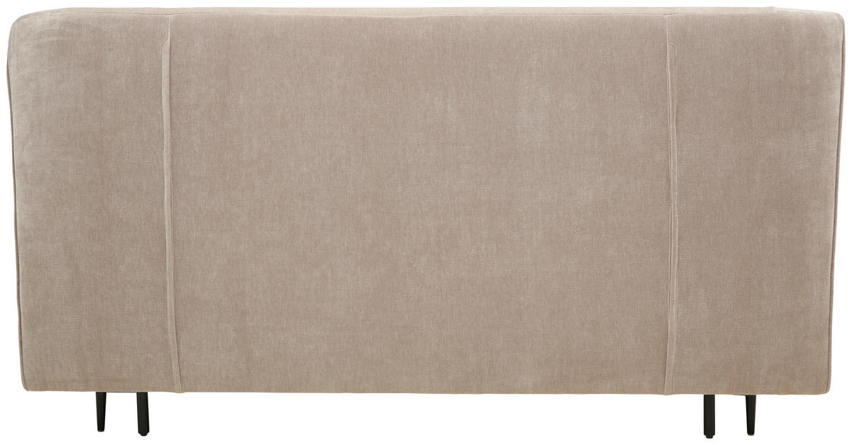 POLSTERBETT Lattenrost 180/200 cm  in Beige  - Beige/Schwarz, MODERN, Holz/Textil (180/200cm) - Livetastic