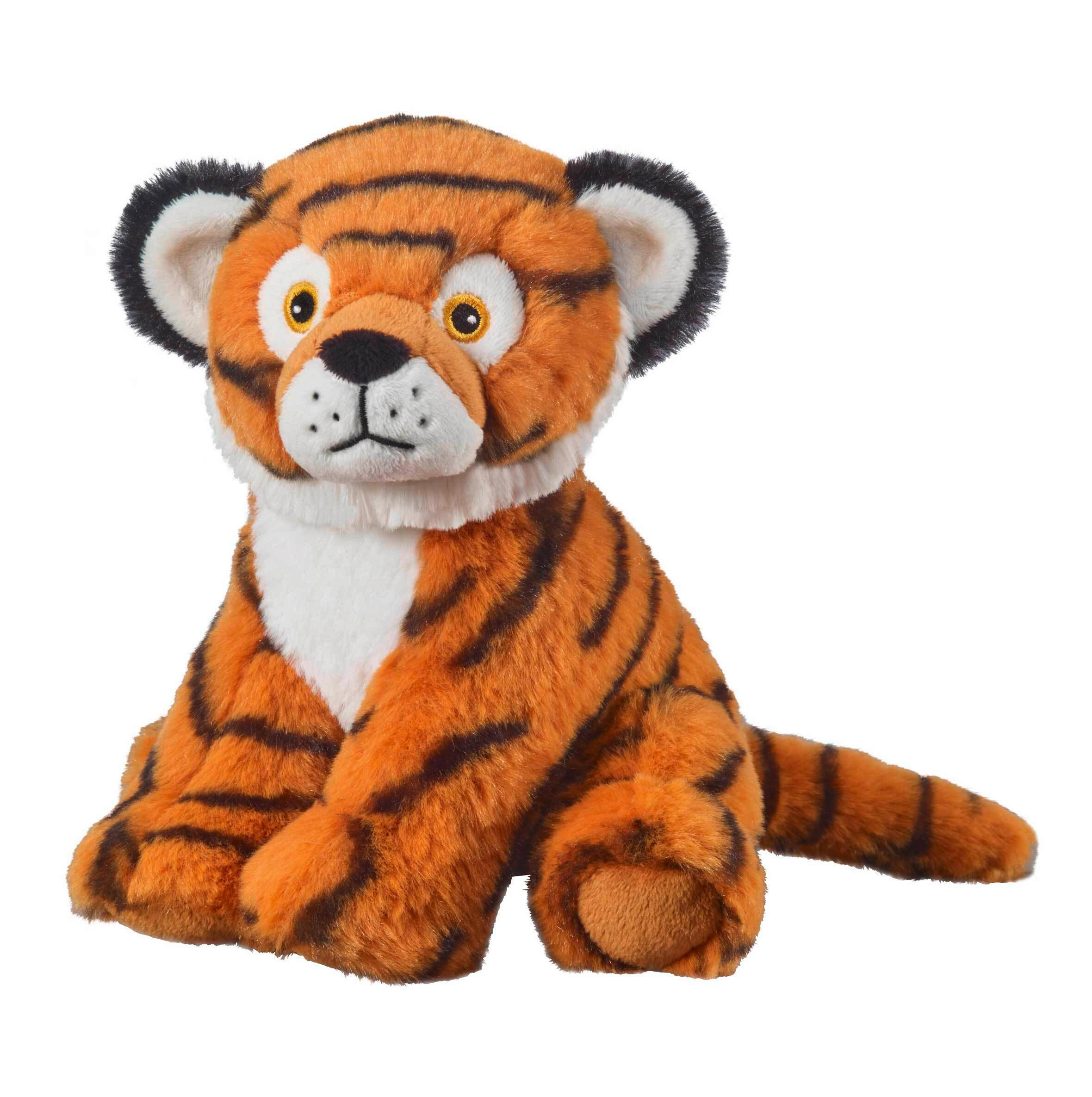 KUSCHELTIER ÖKO-Line Tiger  - Schwarz/Braun, Basics, Kunststoff (20 cmcm)