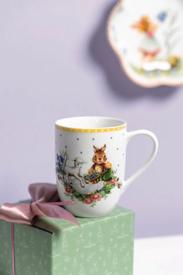 LONČEK ZA KAVO         - večbarvno, Basics, keramika (11,50/7,90/10,30cm) - Villeroy & Boch