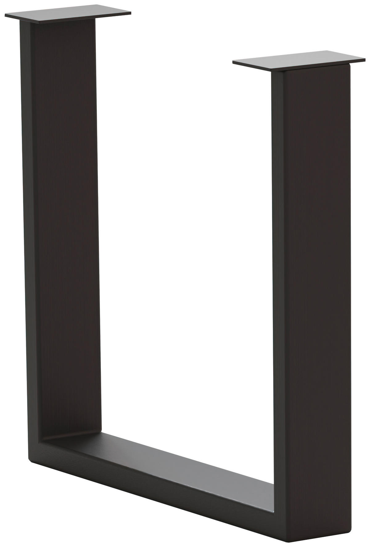 TISCHGESTELL in Metall 73/17/74 cm   - Anthrazit, Design, Metall (73/17/74cm) - Waldwelt