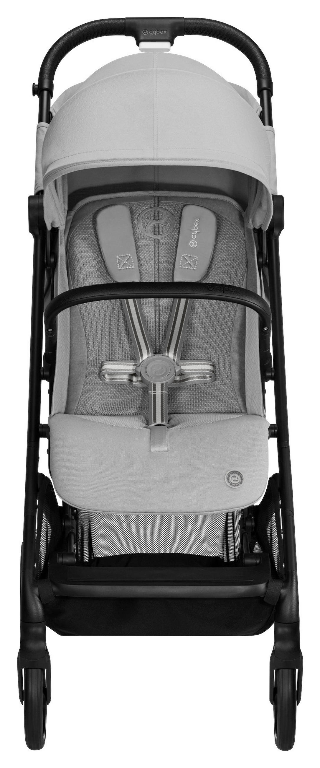 SULKY Beezy  - ljusgrå/svart, Basics, metall/textil (29/65/10,1cm) - Cybex