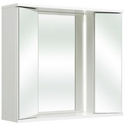 SPIEGELSCHRANK 80/70/20 cm - Weiß, KONVENTIONELL, Glas/Holzwerkstoff (80/70/20cm) - Xora