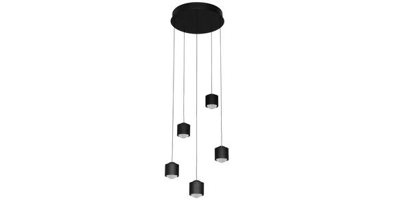 LED-HÄNGELEUCHTE 34/170 cm - Schwarz, Design, Kunststoff/Metall (34/170cm) - Novel