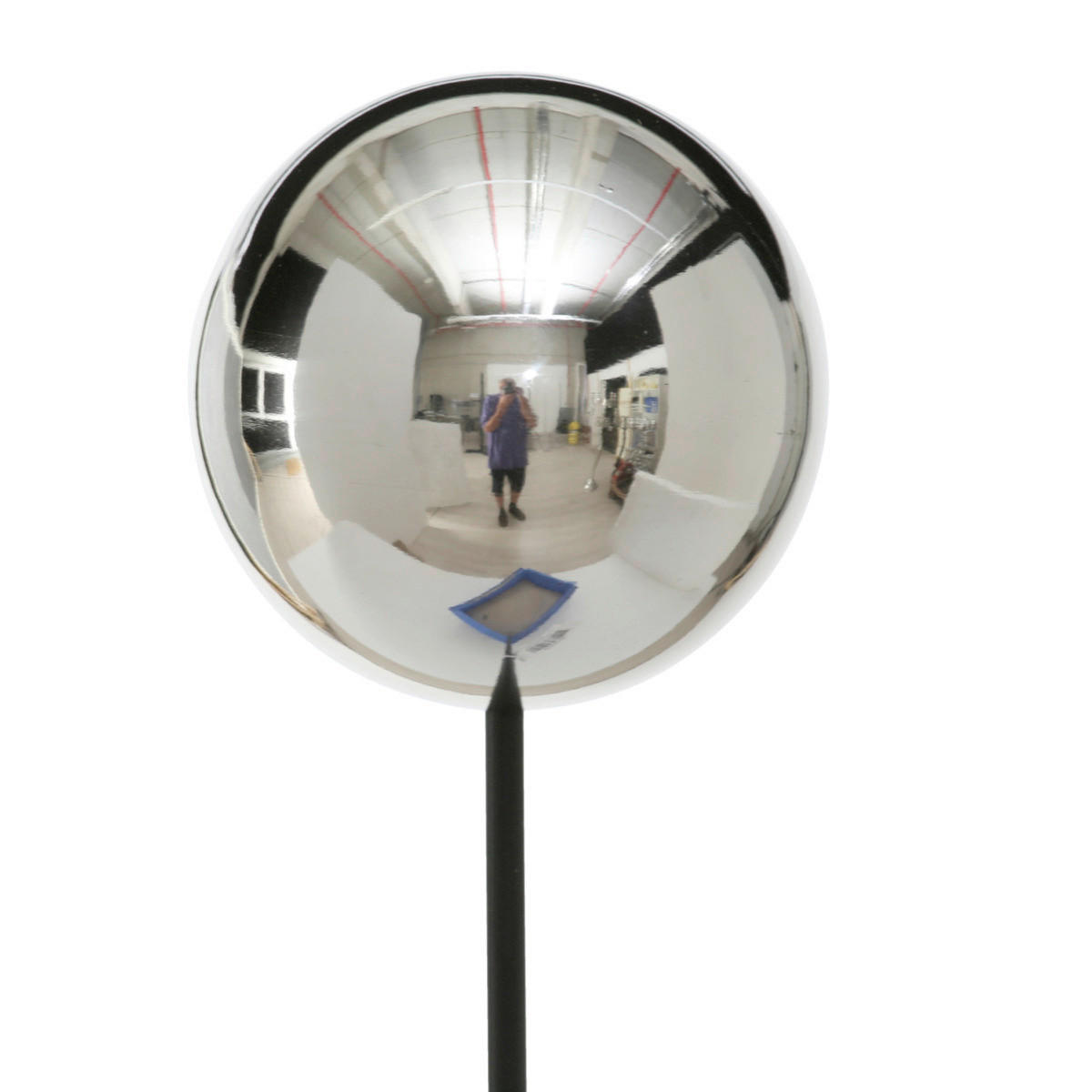 DÍSZGOLYÓ - nemesacélszínű/fekete, Lifestyle, fém (7/55cm) - Boltze Home