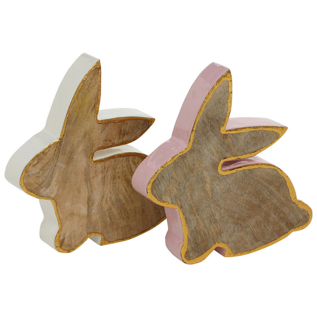 Dekohase Aus Holz Nullie Lbh: Ca. 20x4x19 Cm