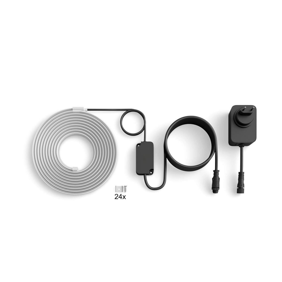 LED-STRIP 1.5/0.6/600 cm  - Weiß, Basics, Kunststoff (1.5/0.6/600cm) - Philips HUE