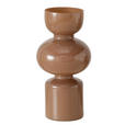 VASE  - Braun, Trend, Glas (15/29cm) - Ambia Home