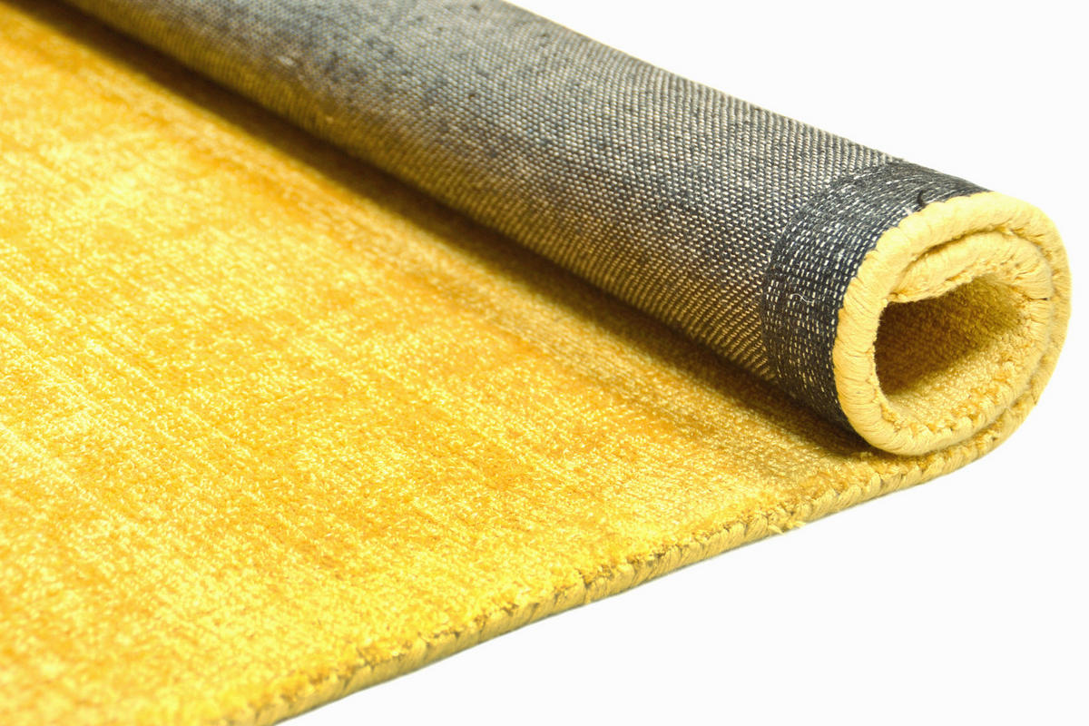HANDWEBTEPPICH 50/80 cm Goldfarben  - Goldfarben, Basics, Textil (50/80cm) - Tom Tailor