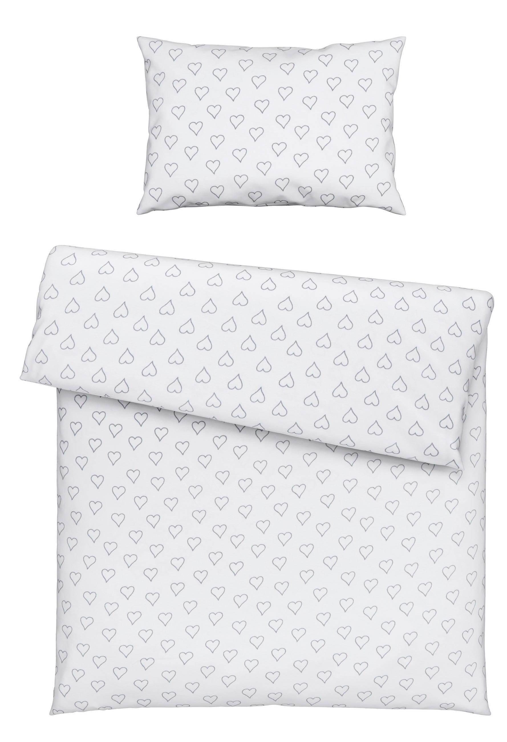 POSTELJINA ZA BEBE  80/80 cm    - bela, Osnovno, tekstil (80/80cm) - Patinio