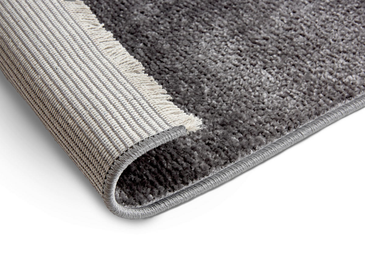 WEBTEPPICH 160/230 cm Stevie Anthrazit rechteckig  - Anthrazit, Basics, Kunststoff (160/230cm) - Astra