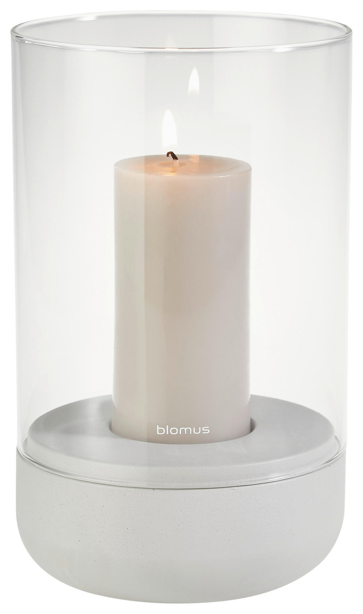 WINDLICHT Greige 12/20 cm  - Greige, Basics, Glas/Stein (12/20cm) - Blomus