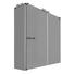 SCHWEBETÜRENSCHRANK 2-türig Sonoma Eiche - Alufarben/Sonoma Eiche, KONVENTIONELL, Holzwerkstoff/Metall (200/216/68cm) - Hom`in SCHWEBETÜRENSCHRANK 2-türig Sonoma Eiche - Alufarben/Sonoma Eiche, KONVENTIONELL, Holzwerkstoff/Metall (200/216/68cm) - Hom`in