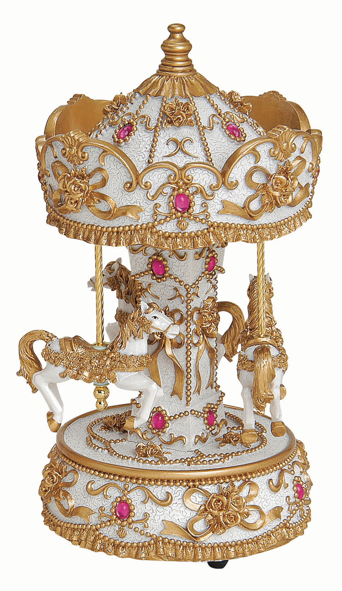 DEKOSPIELUHR  - Multicolor, Basics, Kunststoff (12,0/25,0/12,0cm) - X-Mas