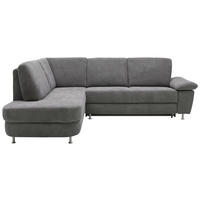 ROHOVÁ SEDACIA SÚPRAVA, textil, tmavosivá - hliníková/tmavosivá, Konventionell, kov/textil (212/262cm) - Ada Austria