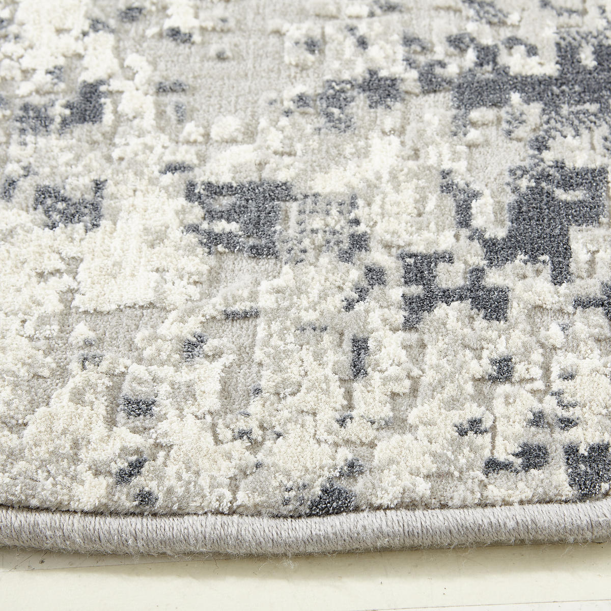 WEBTEPPICH 200 cm Palau Grau, Weiß  - Weiß/Grau, Design, Textil (200cm)