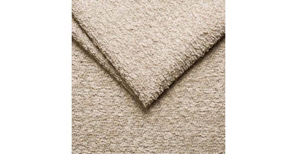 2,5-SITZER  in Chenille Beige  - Beige/Schwarz, KONVENTIONELL, Textil/Metall (200/84/99cm) - Carryhome