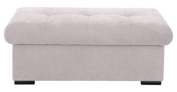 HOCKERBANK SALSA -EXKLUSIV- - Beige/Schwarz, Design, Kunststoff/Textil (108/42/54cm) - Xora