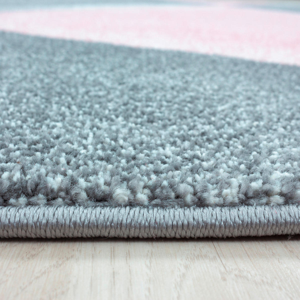 LÄUFER 80/250 cm Beta  - Rosa, Basics, Textil (80/250cm) - Novel
