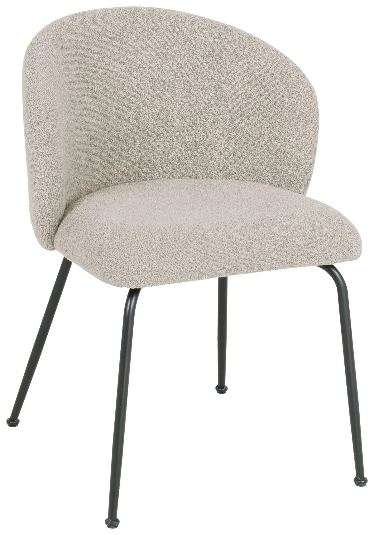 STOLICA  crna, taupe  metal, tekstil      - crna/taupe, Design, metal/tekstil (57/79/59cm) - Xora