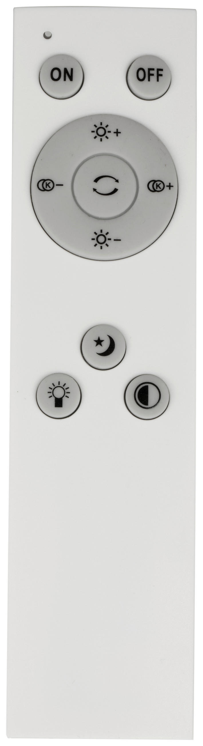 LED-DECKENLEUCHTE 24 W  49/10 cm    - Opal, Trend, Kunststoff/Metall (49/10cm) - Novel
