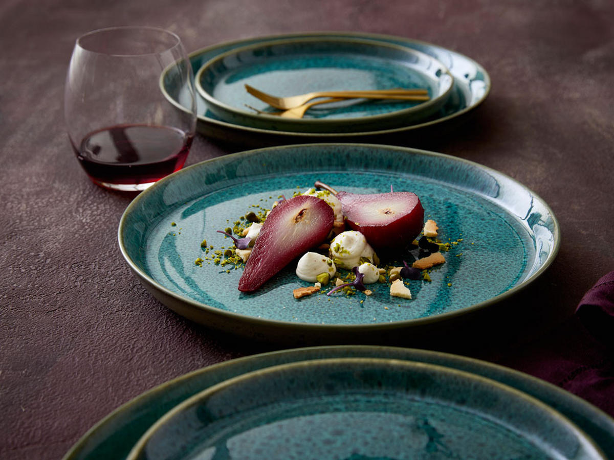 ASSIETT  21 cm   - grön, Basics, keramik (21cm) - Bitz