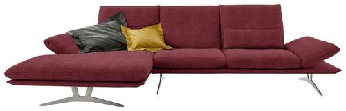 ECKSOFA Bordeaux Flachgewebe von KOINOR