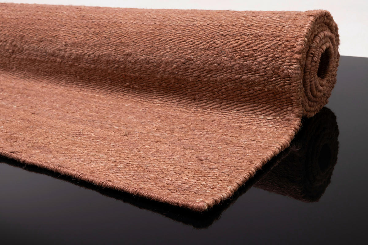 JUTETEPPICH 130/190 cm Koralle  - Koralle, Basics, Textil (130/190cm) - Tom Tailor