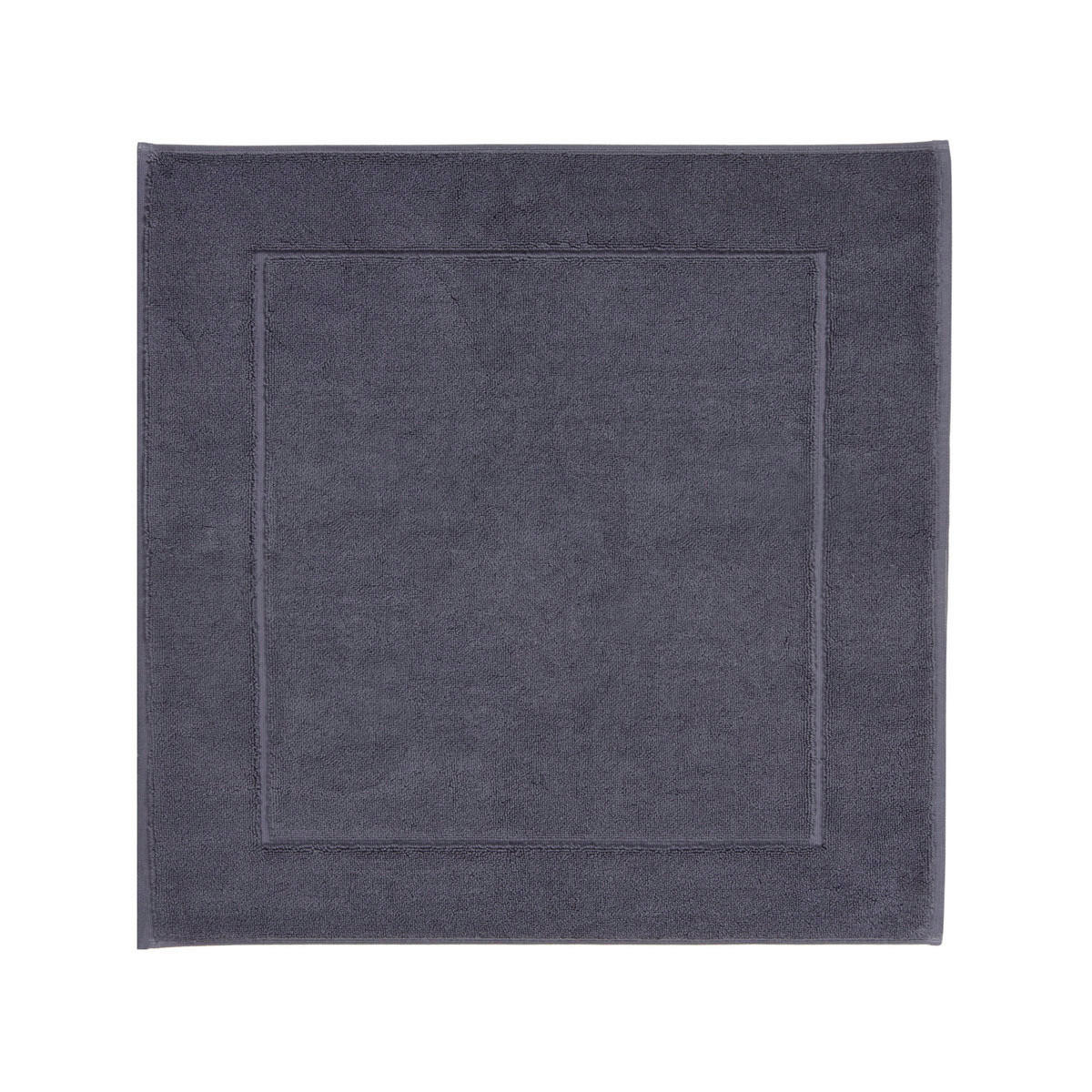 BADEMATTE 60/60 cm Graphitfarben  - Graphitfarben, Basics, Kunststoff/Textil (60/60cm) - Aquanova