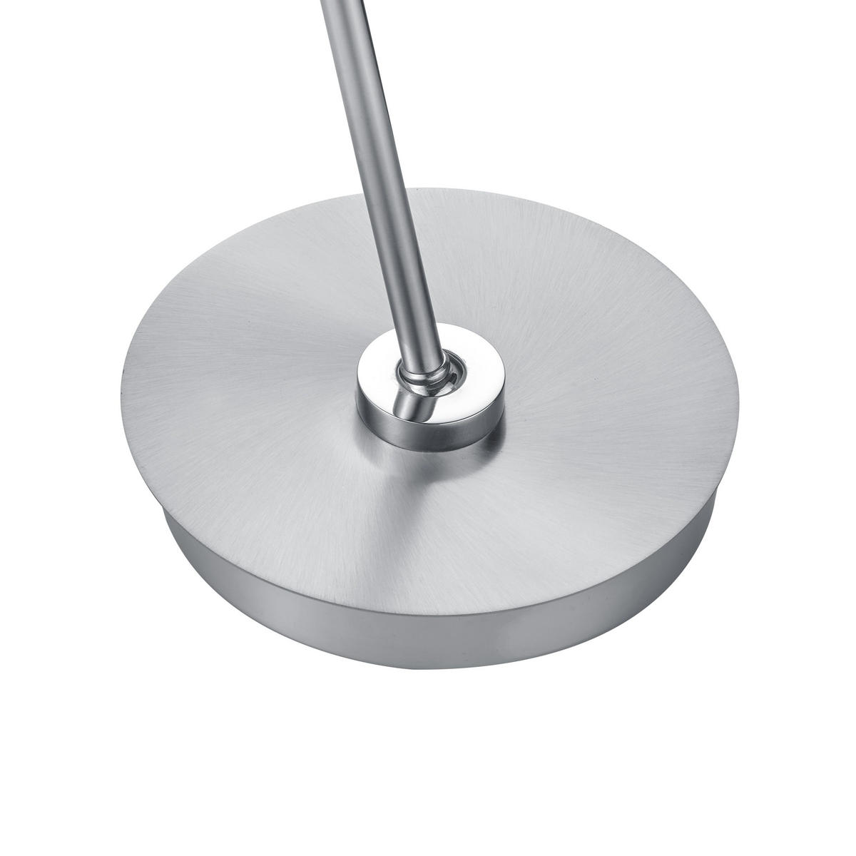 LED-TISCHLEUCHTE   - Nickelfarben, KONVENTIONELL, Metall (50cm) - Hell
